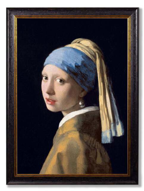 c.1665 Girl with a Pearl Earring J Vermeer - image 1