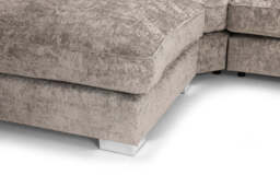 Bishop Fullback Sofa Truffle U Shape Corner Morgan - Malvern - Somerford - Calix - Euphoria - Plush Style - thumbnail 4