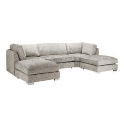 Bishop Fullback Sofa Truffle U Shape Corner Morgan - Malvern - Somerford - Calix - Euphoria - Plush Style - thumbnail 2