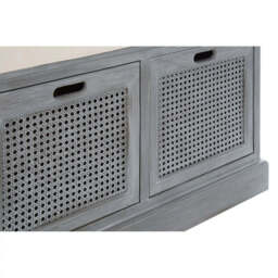 Heritage 3 Drawer Slate Grey Storage Bench - thumbnail 5