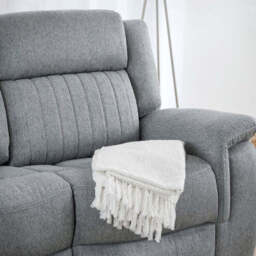 Linden Recliner Sofa Grey 3 Seater - thumbnail 5