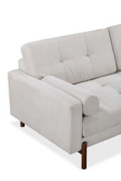 Hudson Sofa Neutral With Wooden Legs - thumbnail 3