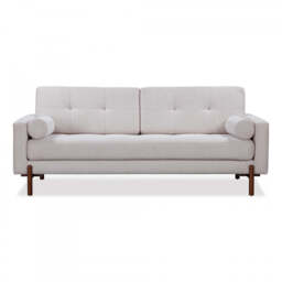 Hudson Sofa Neutral With Wooden Legs - thumbnail 2