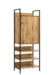3 Piece Bedroom Furniture Set Open Wardrobes - thumbnail 6