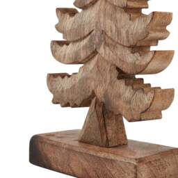 Natural Wooden Christmas Tree - thumbnail 3