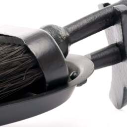 Black Crook Handled Hearth Tidy - thumbnail 2