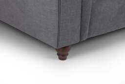 Windsor Fullback Sofa Grey 4 Seater - thumbnail 5