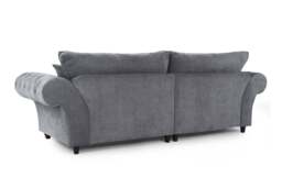 Windsor Fullback Sofa Grey 4 Seater - thumbnail 4