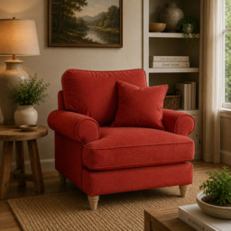 Armchair Manhattan Apricot The Great Sofa Company - Victoria - Bromfield - Lola - Alfie - Mari - Longfellow - Duresta Style