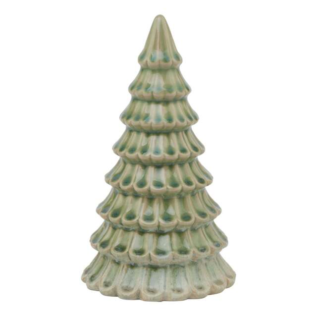Light Green Ceramic Fir Tree - image 1