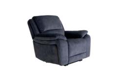 Bellagio Grey Lay-Z-Boy Style Fabric Power Recliner Arm Chair - Banks - Tampa - Santori - DFS - thumbnail 2