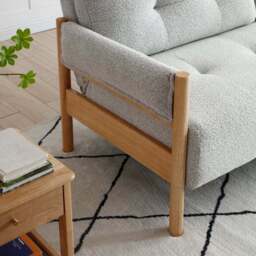 Demeter Natural Soft Boucle Quinn Sofa Bed - thumbnail 2