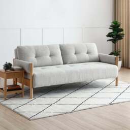 Demeter Natural Soft Boucle Quinn Sofa Bed - thumbnail 4