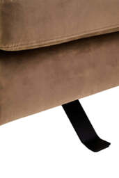 Hestia Mink Velvet Swivel Chair - thumbnail 6