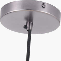 Kingston Clear Glass with Antique Bronze Fitting Elec Pendant - thumbnail 4