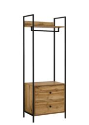 4 Piece Bedroom Furniture Set Open Wardrobes - thumbnail 5