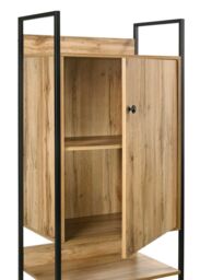 4 Piece Bedroom Furniture Set Open Wardrobes - thumbnail 6