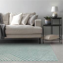 Muse 200x290cm Blue Cross Rug MU19 Rug - thumbnail 1
