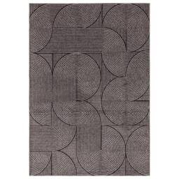 Muse 200x290cm Charcoal Swirl Rug MU01 Rug - thumbnail 1