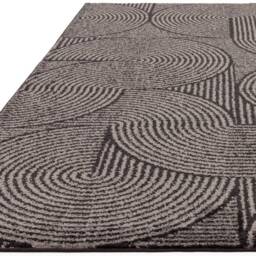 Muse 200x290cm Charcoal Swirl Rug MU01 Rug - thumbnail 3