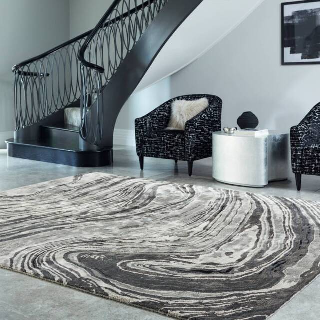 Katherine Carnaby Tuscany 240x340cm Marquina Marble Rug Rug - image 1