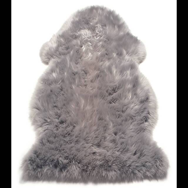 Sheepskins 180x180cm Sexto Silver Rug