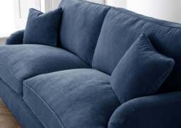 2 Seater Sofa Manhattan Navy The Great Sofa Company - Piper - Vienna - Arthur - Emeline - Swift - Morris - thumbnail 3