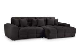 Jacob Sofa Black Right Hand Facing Corner - thumbnail 4