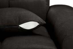 Jacob Sofa Black Right Hand Facing Corner - thumbnail 6