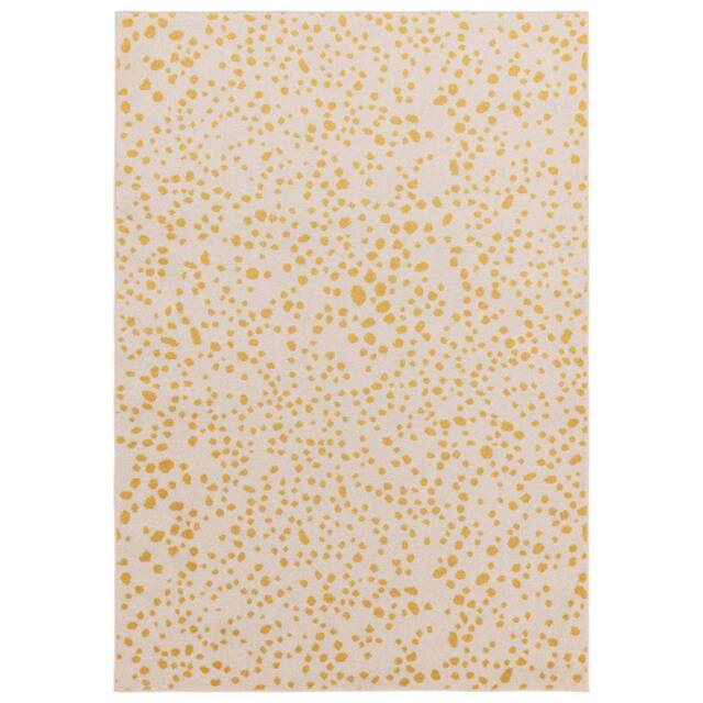 Muse 200x290cm Yellow Spotty Rug MU12 Rug - image 1