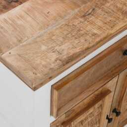 Alfie Wood Sideboard - 1 Drawer & 2 Doors - thumbnail 3