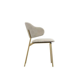 DORCHESTER WHEAT / GOLD DINING CHAIR (Set Of 2) - thumbnail 5