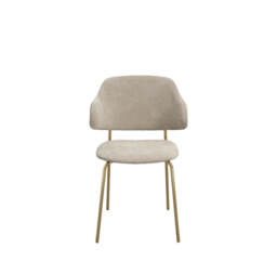 DORCHESTER WHEAT / GOLD DINING CHAIR (Set Of 2) - thumbnail 6