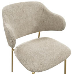 DORCHESTER WHEAT / GOLD DINING CHAIR (Set Of 2) - thumbnail 3