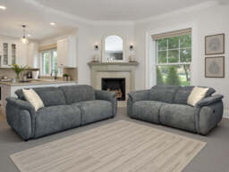 Chelsea Electric Recliner Sofa Grey 3 Seater - thumbnail 5
