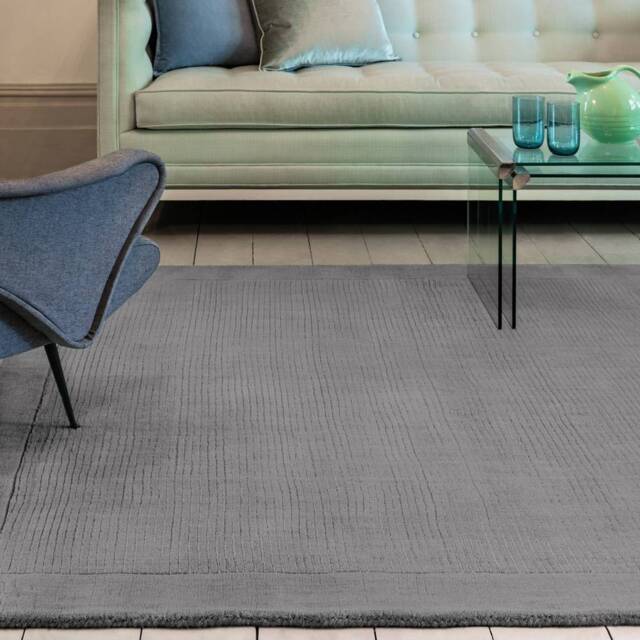 York 060x120cm Grey Rug - image 1