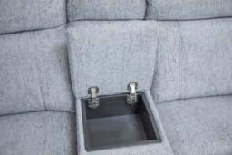 Owen Electric Recliner Sofa Grey Large Corner - thumbnail 6