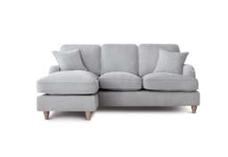 Left Hand Chaise Sofa Manhattan Ice The Great Sofa Company - Piper - Vienna - Arthur - Emeline - Swift - Morris - thumbnail 2
