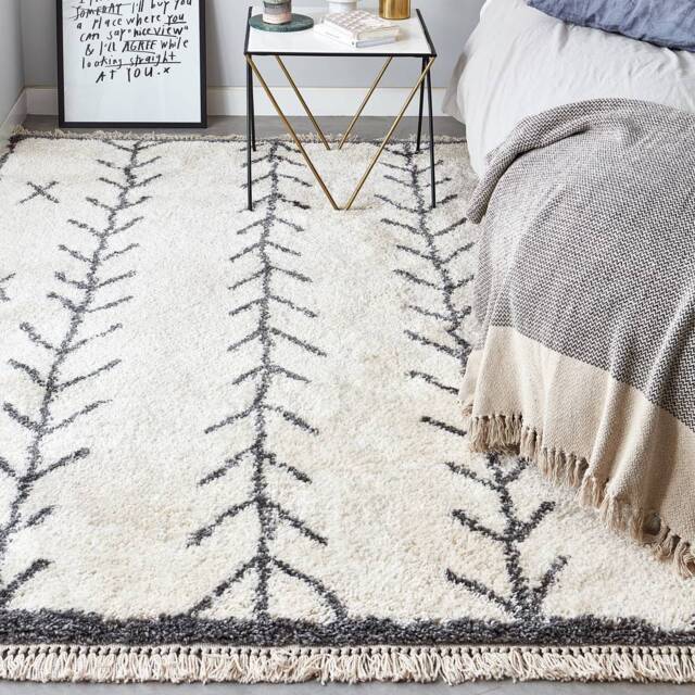 Rocco Rug 160x230cm RC10 CREAM ARROW Rug - image 1