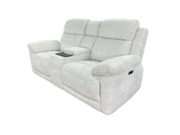 Owen Electric Recliner Beige 2 Seater - thumbnail 2