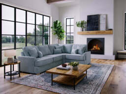 2 Corner 1 Davis City 70 Alba - Birchley - The Great Sofa Company - Stamford - Heron - thumbnail 2