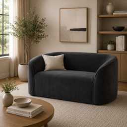 ZUMA BLACK SOFA