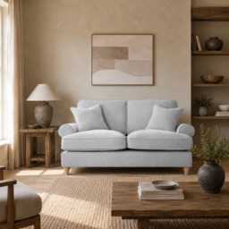 2 Seater Sofa Manhattan Ice The Great Sofa Company - Victoria - Bromfield - Lola - Alfie - Mari - Longfellow - Duresta Style - thumbnail 1