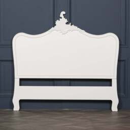 French Cream 5ft King Size Headboard - thumbnail 1