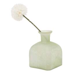 Smoked Sage and Aged Brass Candle Holder Vase - thumbnail 3