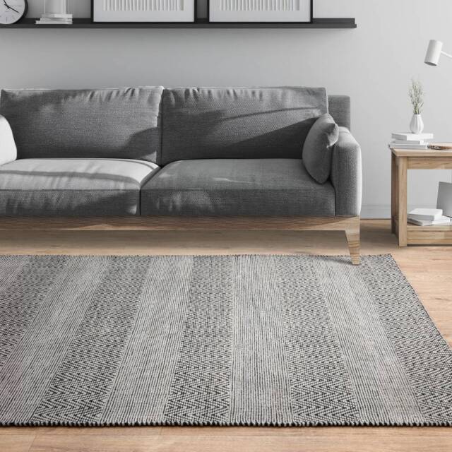 Ives Rug 120x170cm Grey Rug - image 1