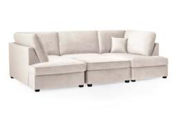 Carnaby Sofa Plush Beige U Shape Corner Morgan - Malvern - Somerford - Calix - Euphoria - Plush Style - thumbnail 6