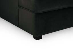 Carnaby Sofa Plush Black U Shape Corner Morgan - Malvern - Somerford - Calix - Euphoria - Plush Style - thumbnail 4
