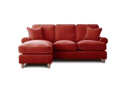 Left Hand Chaise Sofa Manhattan Apricot The Great Sofa Company - Victoria - Bromfield - Lola - Alfie - Mari - Longfellow - Duresta Style - thumbnail 2