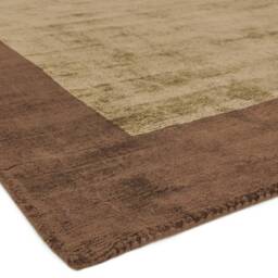 Blade Border Rug 160x160cm Choco Mocha 02 Rug - thumbnail 6